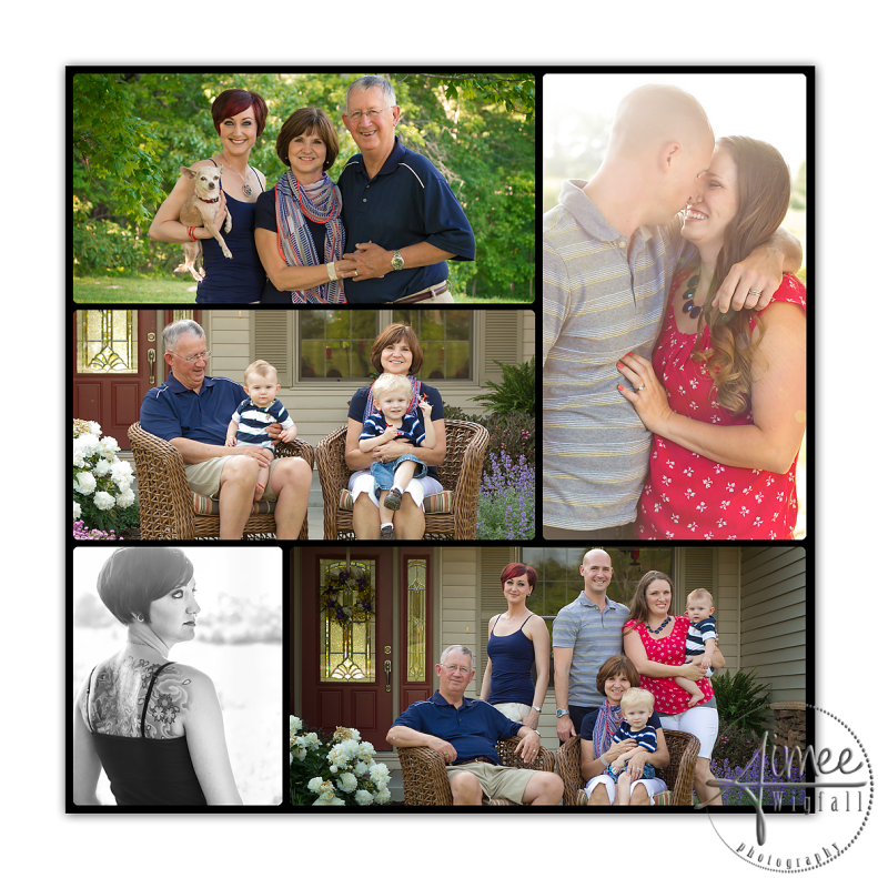 extended family portrait photography session